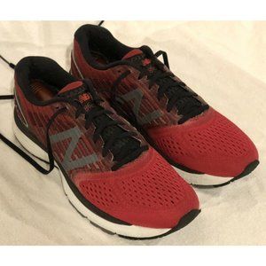 New Balance Mens 860 V9 Size 11 M860TR9 RED Running Shoes Lace Up Low Top